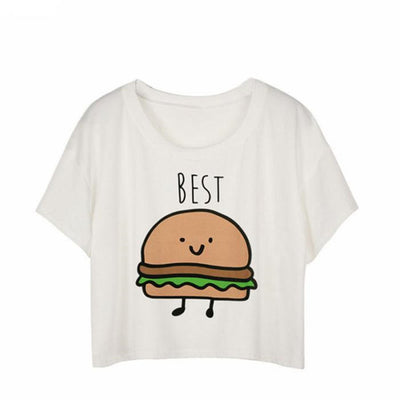 Camiseta Suelta Estampada para Mujer - Image 7