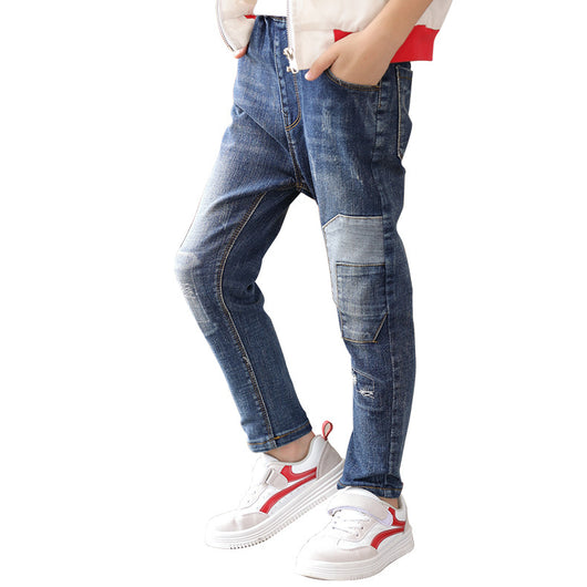 Pantalones de Mezclilla para Niños - Primavera y Otoño - Image 7