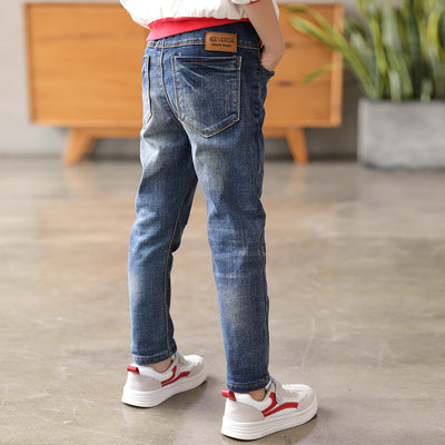 Pantalones de Mezclilla para Niños - Primavera y Otoño - Image 2