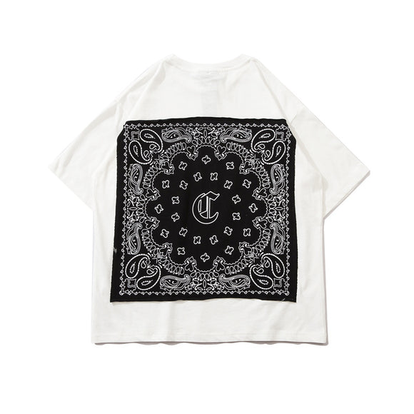 Unisex Loose Short Sleeve Hip-Hop T-Shirt