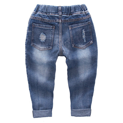 Pantalones Vaqueros Rotos para Niños - Estilo Casual Primavera Otoño - Image 8