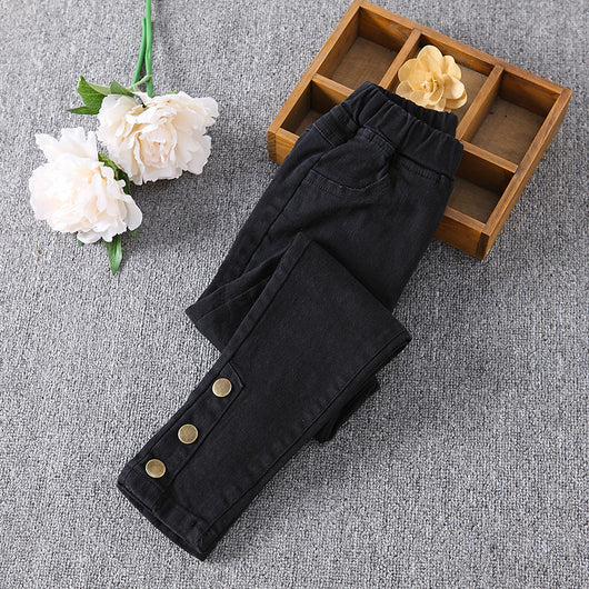 Pantalones Vaqueros Fleece para Niñas - Comodidad y Estilo - Image 6