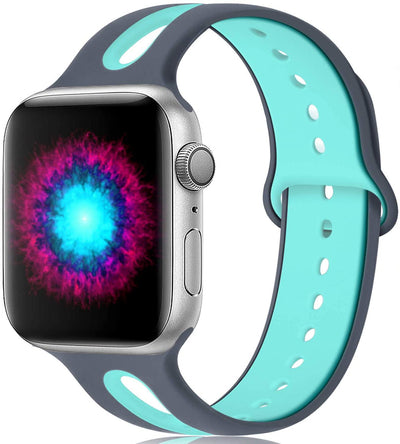 Correa de Silicona Compatible con Apple Watch - 6 Orificios Resistente - Image 25