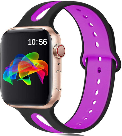 Correa de Silicona Compatible con Apple Watch - 6 Orificios Resistente - Image 21