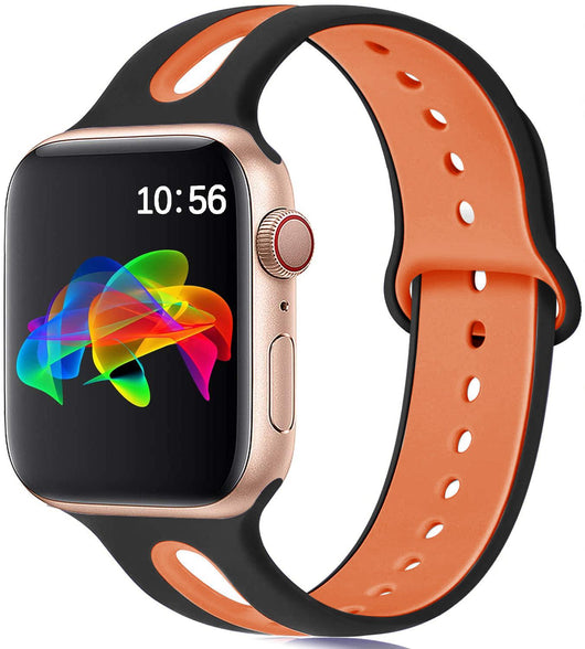 Correa de Silicona Compatible con Apple Watch - 6 Orificios Resistente - Image 28
