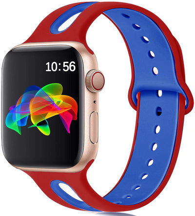 Correa de Silicona Compatible con Apple Watch - 6 Orificios Resistente - Image 30