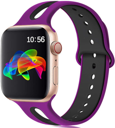 Correa de Silicona Compatible con Apple Watch - 6 Orificios Resistente - Image 32
