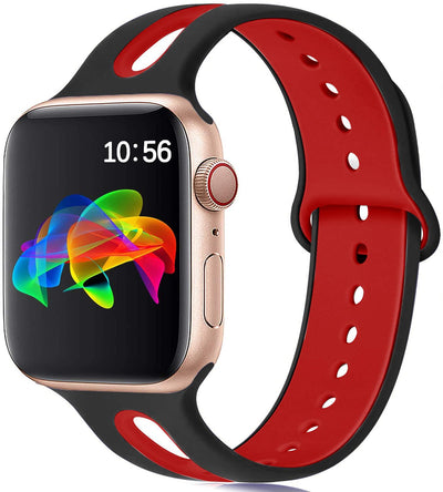 Correa de Silicona Compatible con Apple Watch - 6 Orificios Resistente - Image 35
