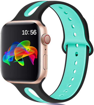 Correa de Silicona Compatible con Apple Watch - 6 Orificios Resistente - Image 37