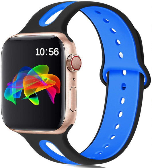 Correa de Silicona Compatible con Apple Watch - 6 Orificios Resistente - Image 12