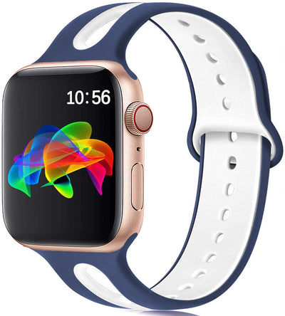 Correa de Silicona Compatible con Apple Watch - 6 Orificios Resistente - Image 14