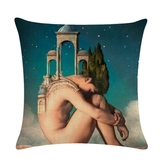 Funda de Almohada de Lino Serie Cuento de Hadas para Niña - Image 8