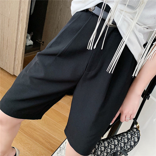 Pantalón Corto Talle Alto 5 Puntos - Conjunto Elegante - Image 5