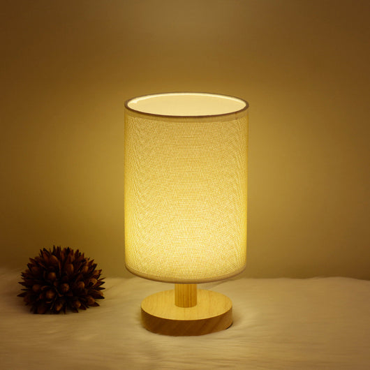 Lámpara de Escritorio Infantil con Cubierta de Madera - Iluminación LED para Estudio - Image 5