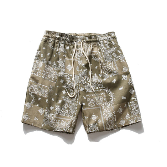 Shorts Vintage Street con Estampado Total Cashew