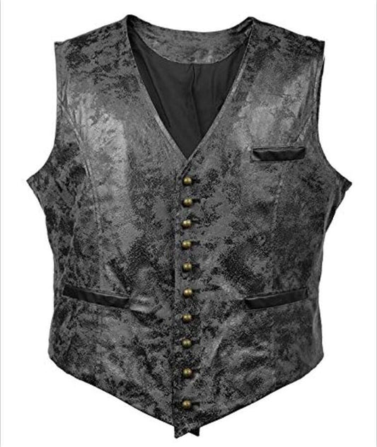 Chaleco de Ante Monobotonadura - Diseño Moderno y Versátil - Image 2