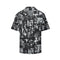 Playera Manga Corta Estampado Blanco y Negro Total