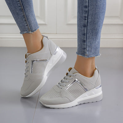 Zapatillas Deportivas con Cuña Plataforma - Tenis Casuales Cómodos Transpirables - Image 10