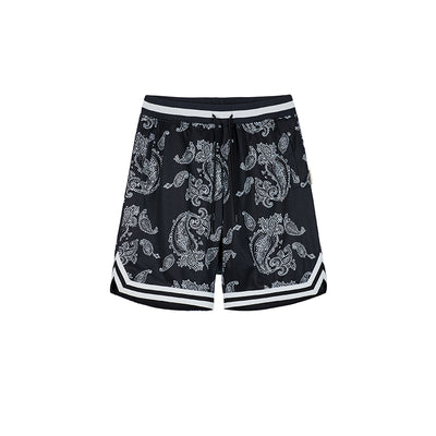 Shorts Estampados de Malla Transpirable con Diseño Anacardo - Image 3