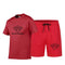 Conjunto Estival para Hombre: Playera Estampada y Shorts