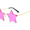 Óculos de Sol Rimless Star Fashion - Design Minimalista