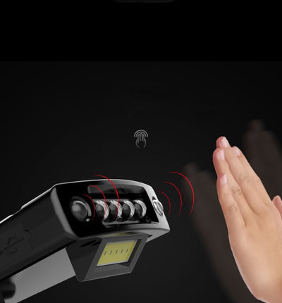 Linterna Frontal LED Recargable USB para Pesca Nocturna con Indicador de Carga - Image 7
