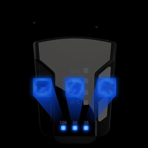 Linterna Frontal LED Recargable USB para Pesca Nocturna con Indicador de Carga