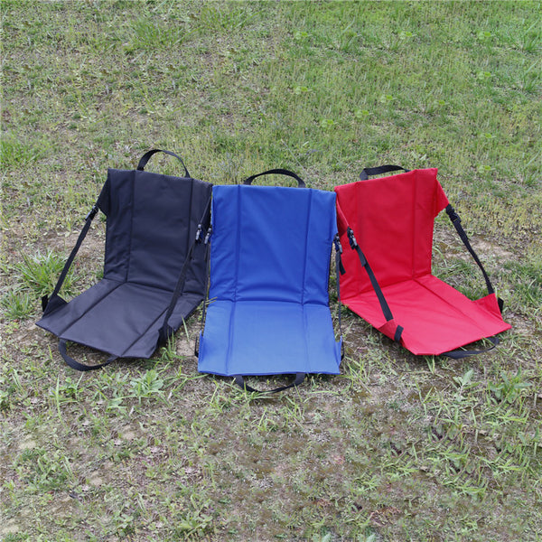 Silla Plegable de Camping con Respaldo - Portátil para Playa, Asados y Viajes