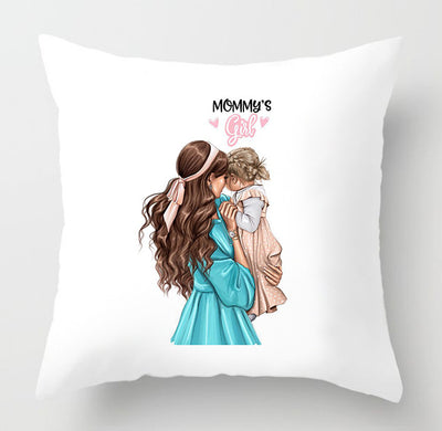 Funda de Almohada Día de Madres Serie Madre-Hijo - Image 7