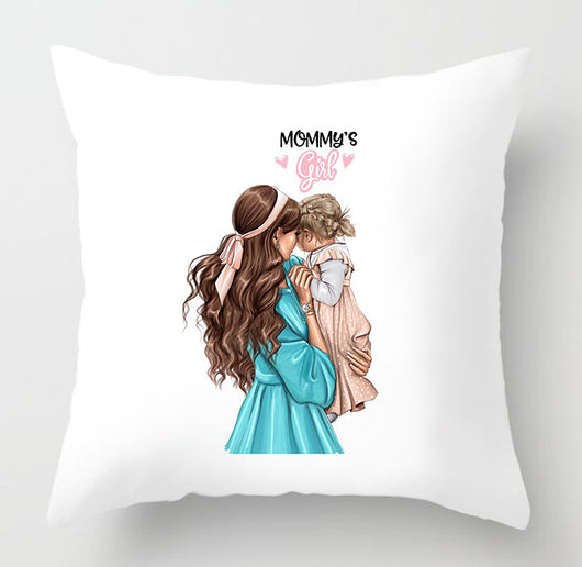Funda de Almohada Día de Madres Serie Madre-Hijo - Image 7