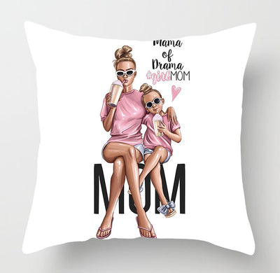 Funda de Almohada Día de Madres Serie Madre-Hijo - Image 3