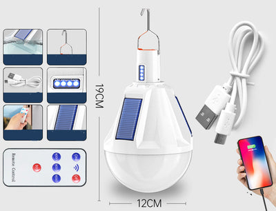 Focos Recargables LED Ultra Brillantes para Exterior y Mercados Nocturnos - Image 10