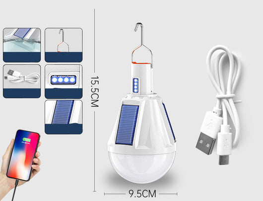 Focos Recargables LED Ultra Brillantes para Exterior y Mercados Nocturnos - Image 8