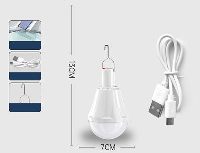 Focos Recargables LED Ultra Brillantes para Exterior y Mercados Nocturnos - Image 2