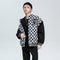 Chaqueta Acolchada de Algodón a Cuadros - Estilo Béisbol