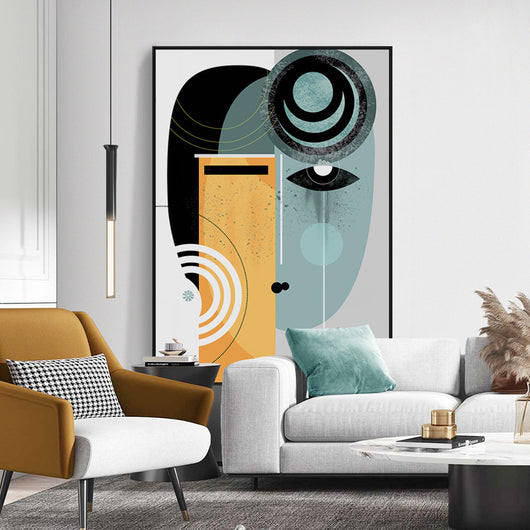 Cuadro Decorativo Líneas Geométricas Abstractas - Arte Moderno de Pared - Image 12