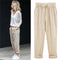 Pantalones de Lino Sueltos y Ligeros para Mujer