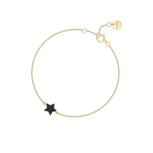 Pulsera de Plata 925 con Cristales Brillantes y Símbolo Minimalista - Image 6