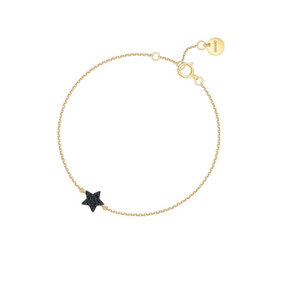 Pulsera de Plata 925 con Cristales Brillantes y Símbolo Minimalista - Image 3