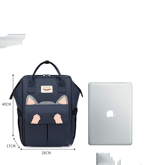 Mochila Escolar Gato con Orejas - Capacidad Grande para Estudiantes de Secundaria - Image 11