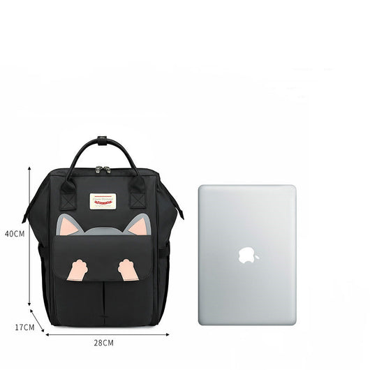 Mochila Escolar Gato con Orejas - Capacidad Grande para Estudiantes de Secundaria - Image 6