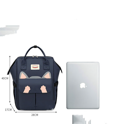 Mochila Escolar Gato con Orejas - Capacidad Grande para Estudiantes de Secundaria - Image 5