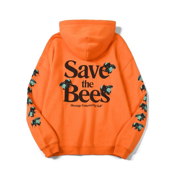 Moletom Letter Bee Unissex - Hoodie Confortável para Homem e Mulher