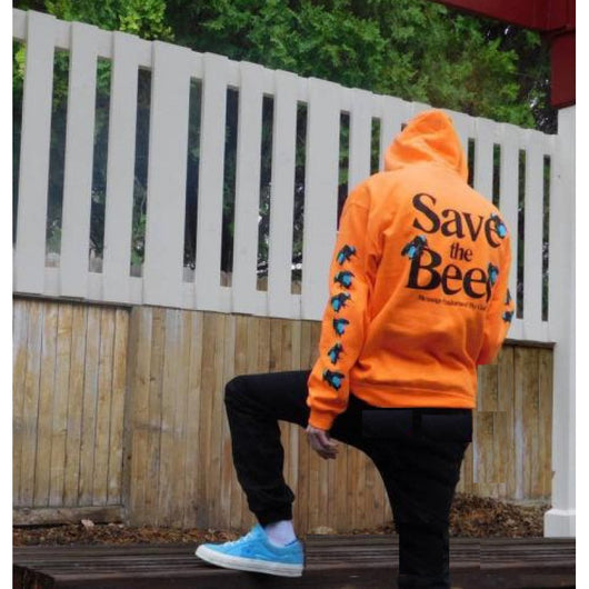 Sudadera Letter Bee Unisex - Hoodie Cómodo para Hombre y Mujer - Image 3