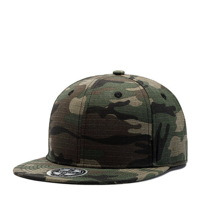Gorra de Béisbol de Algodón con Estampado Camuflaje - Image 9