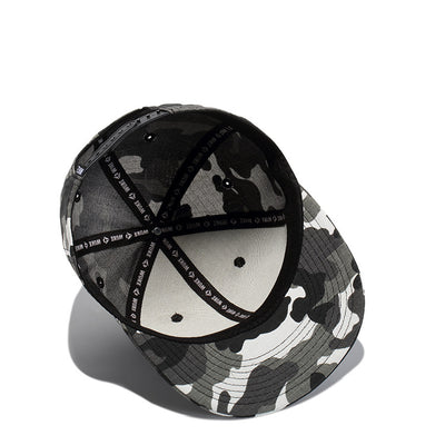 Gorra de Béisbol de Algodón con Estampado Camuflaje - Image 4