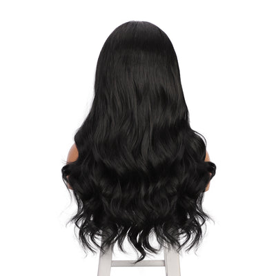 Peluca Ondulada Larga Estilo Europeo y Americano para Mujer - Image 3