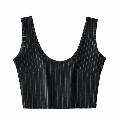 Vestido Otoñal Elegante con Falda a Rayas y Corpiño Suspensor de Cintura Alta - Image 4