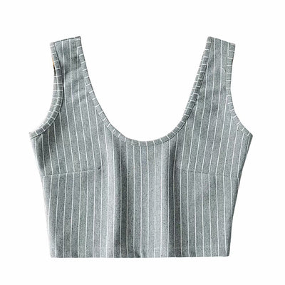 Vestido Otoñal Elegante con Falda a Rayas y Corpiño Suspensor de Cintura Alta