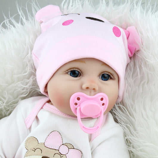 Muñeca Bebé Realista con Cabello Liso - Regalo Perfecto para Niñas - Image 10